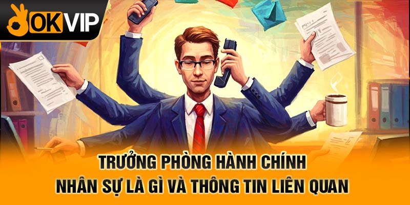Trưởng phòng hành chính nhân sự là gì và thông tin liên quan