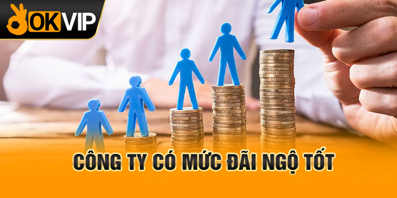 Công ty có mức đãi ngộ tốt